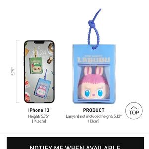 The Monsters Labubu Wacky Mart Pinch Pendants